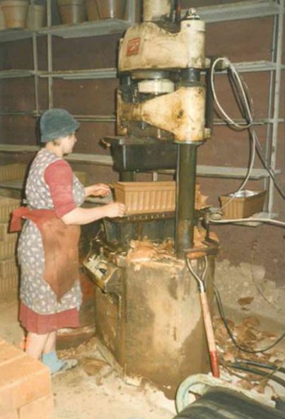 Production line at the factory, 1970s