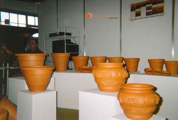Company stand at an international trade fair