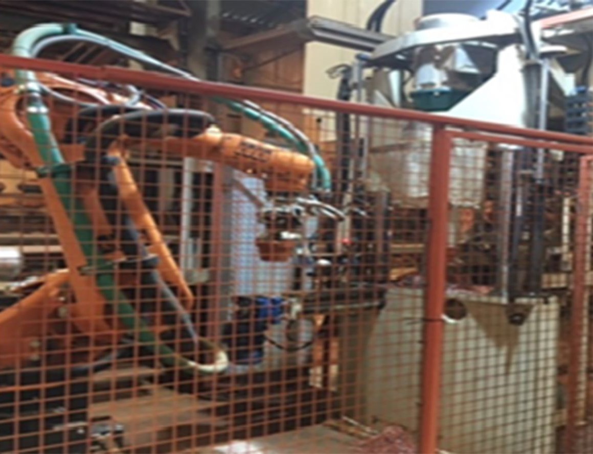 Robotic arm in current production