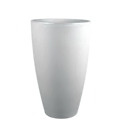 Vaso Cone Alto — Branco