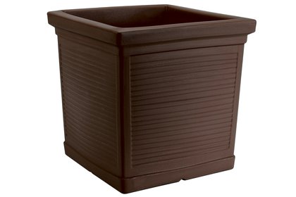 Vaso Quadrado Millerigue — Bronze
