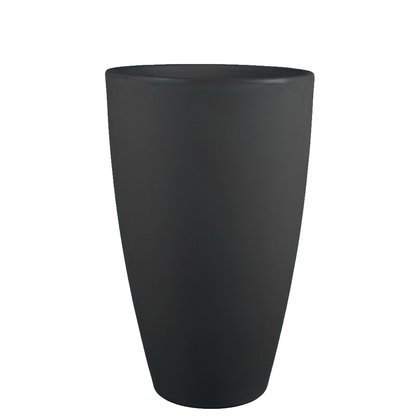 Vaso Cone Alto — Preto