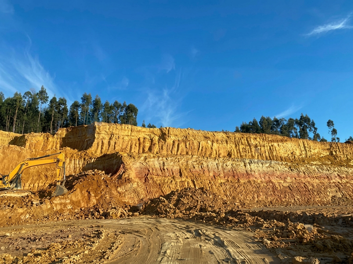 Landscape of the Aveiro district, origin of the clay