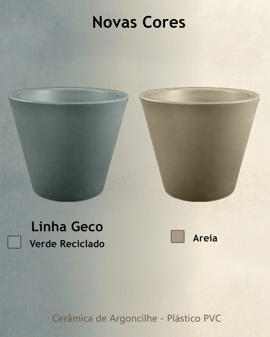 Geco line of plastic pots